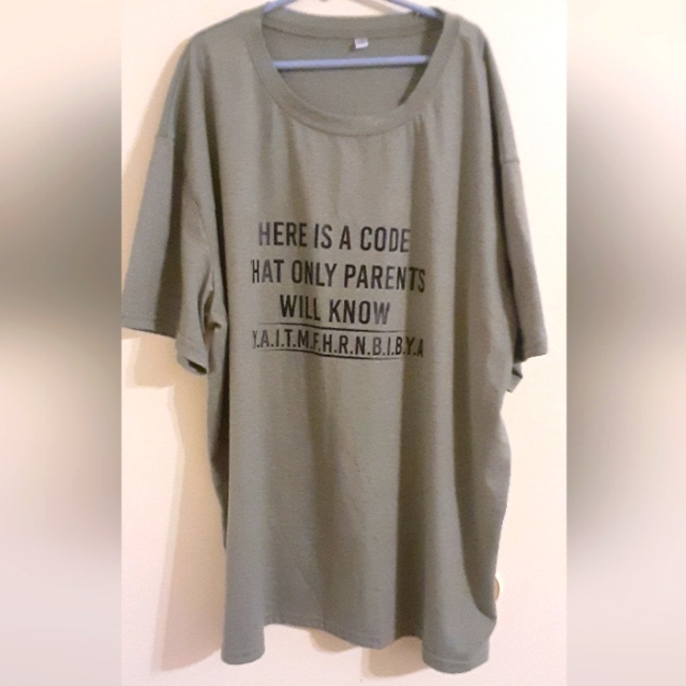 Men's Graphic T-Shirt (Here Is A Code That Only Parents Will Know) - Picture 9 of 15